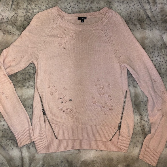 Express Sweaters - Distressed Express sweater